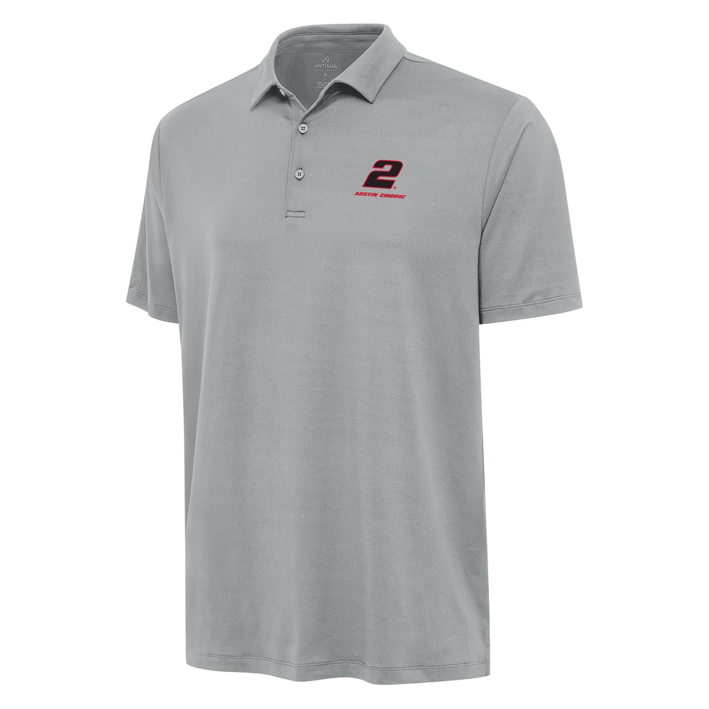  Austin Cindric Antigua Reprocess Polo - Gray